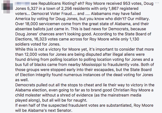 roy moore received 953 votes