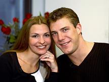 Aaron Buerge and Helene Eksterowicz